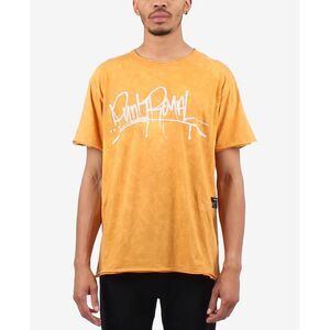 Men's Acid Wash Graphic-Print T-Shirt